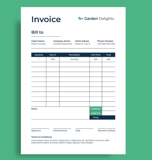 Invoice Books